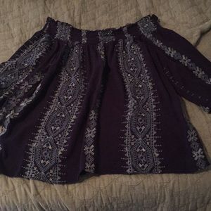 Altar'd state off the shoulder top!